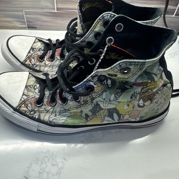 converse all star That’s All Folks Sneakers Men’s 8 - Picture 1 of 11